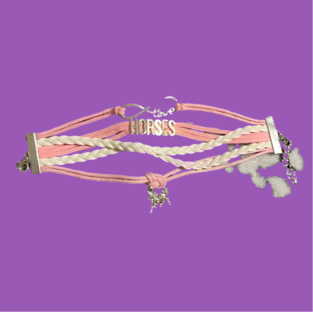 New Super cute horse adjustable bracelet